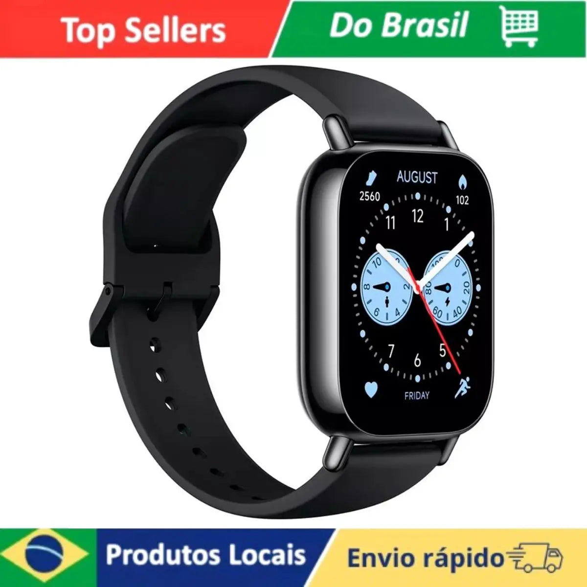 Xiaomi Redmi Watch 5 Lite Smartwatch Tela 1,96 AMOLED Resistente à Água