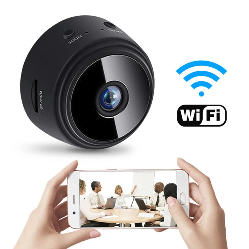 Mini Câmera A9 com WiFi Monitoramento Sem Fio Segurança e Proteção