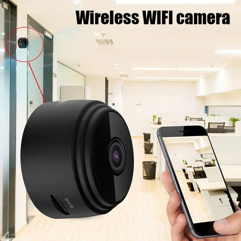 Mini Câmera A9 com WiFi Monitoramento Sem Fio Segurança e Proteção